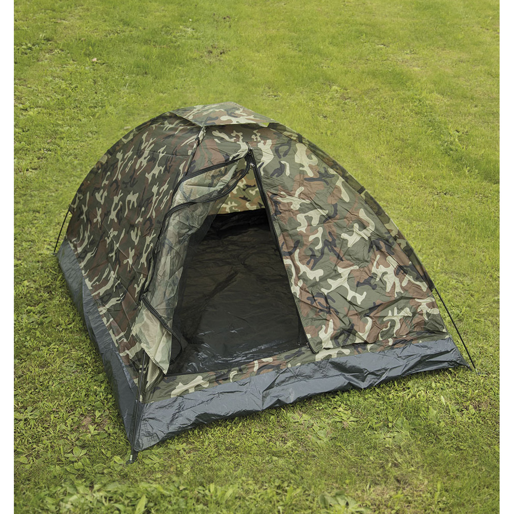 Mil-Tec Kuppelzelt Standard fr 2 Personen woodland