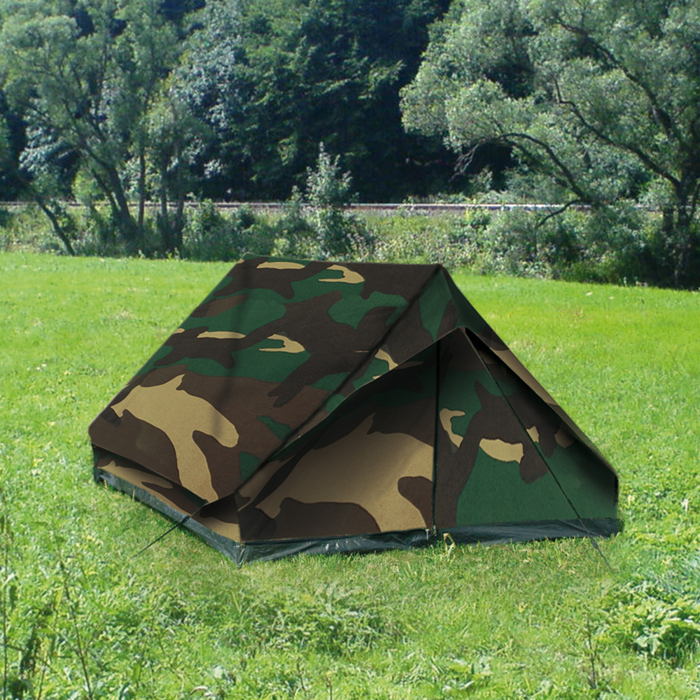 Mil-Tec Zelt Mini Pack Standard fr 2 Personen woodland