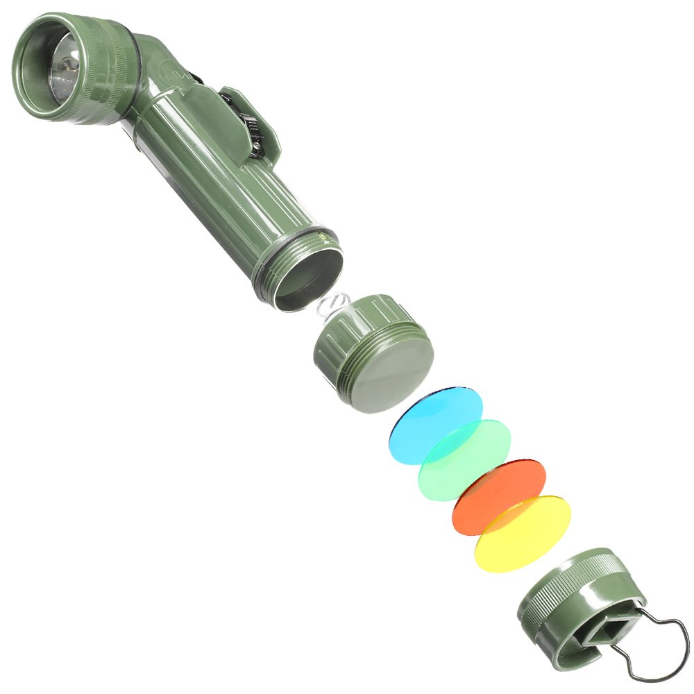 Winkelstablampe gro oliv Bild 2