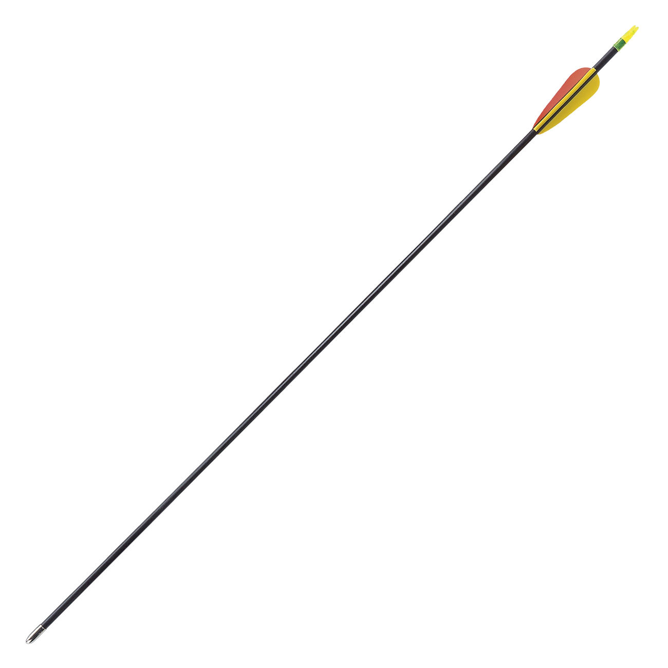 MK Bogenpfeil Fiberglas 28 Zoll Schwarz