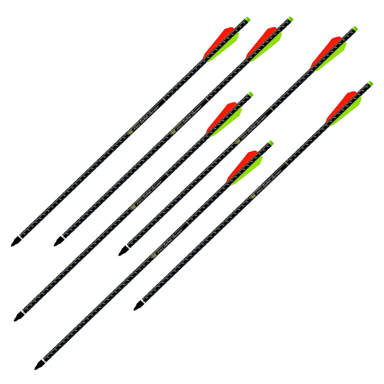 Easton Armbrustpfeil 20 Zoll Full Metal Jacket Aluminium 6er Pack