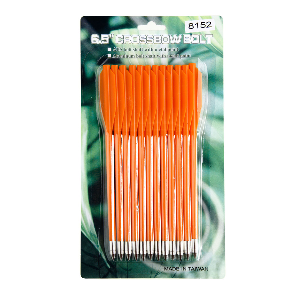 Nylonpfeile 6,5 Zoll 12er-Set orange fr Pistolenarmbrust Bild 1
