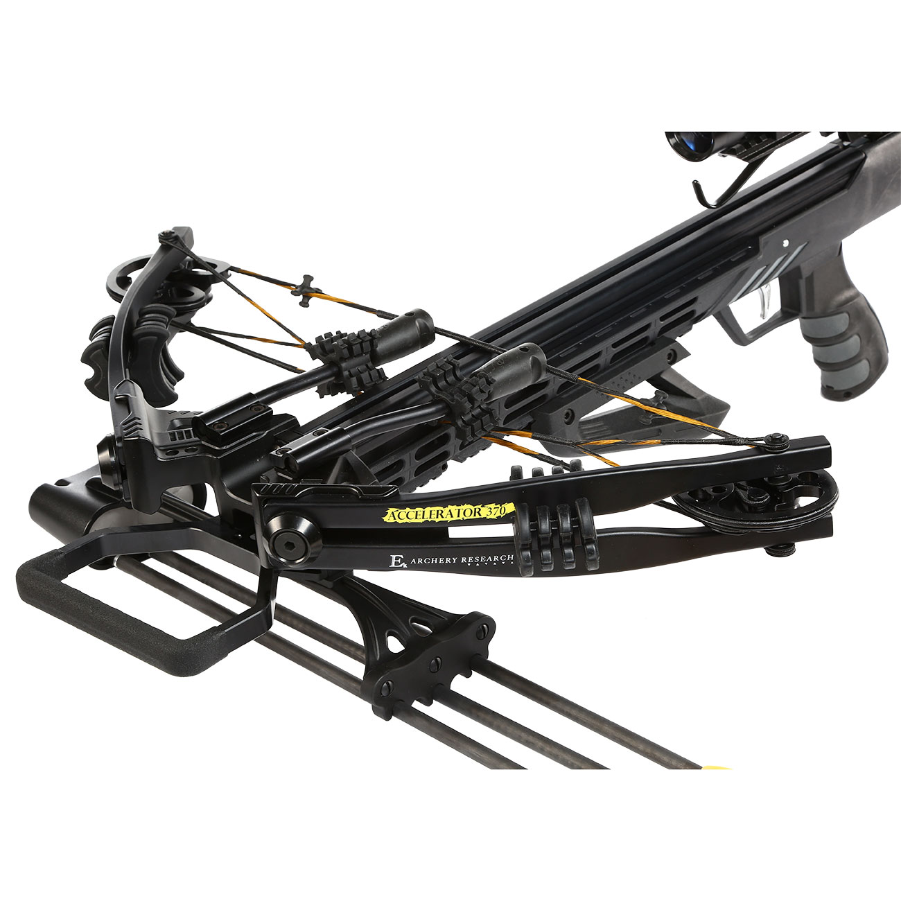 EK Archery Compound Armbrust Accelerator 370+ 185 lbs Komplettset schwarz Bild 3
