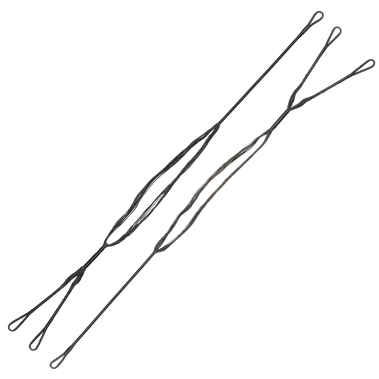 Man Kung Ersatzkabel Set / Cables Set f. Compound Armbrust 175lbs Frost Wolf XB56 Bild 1