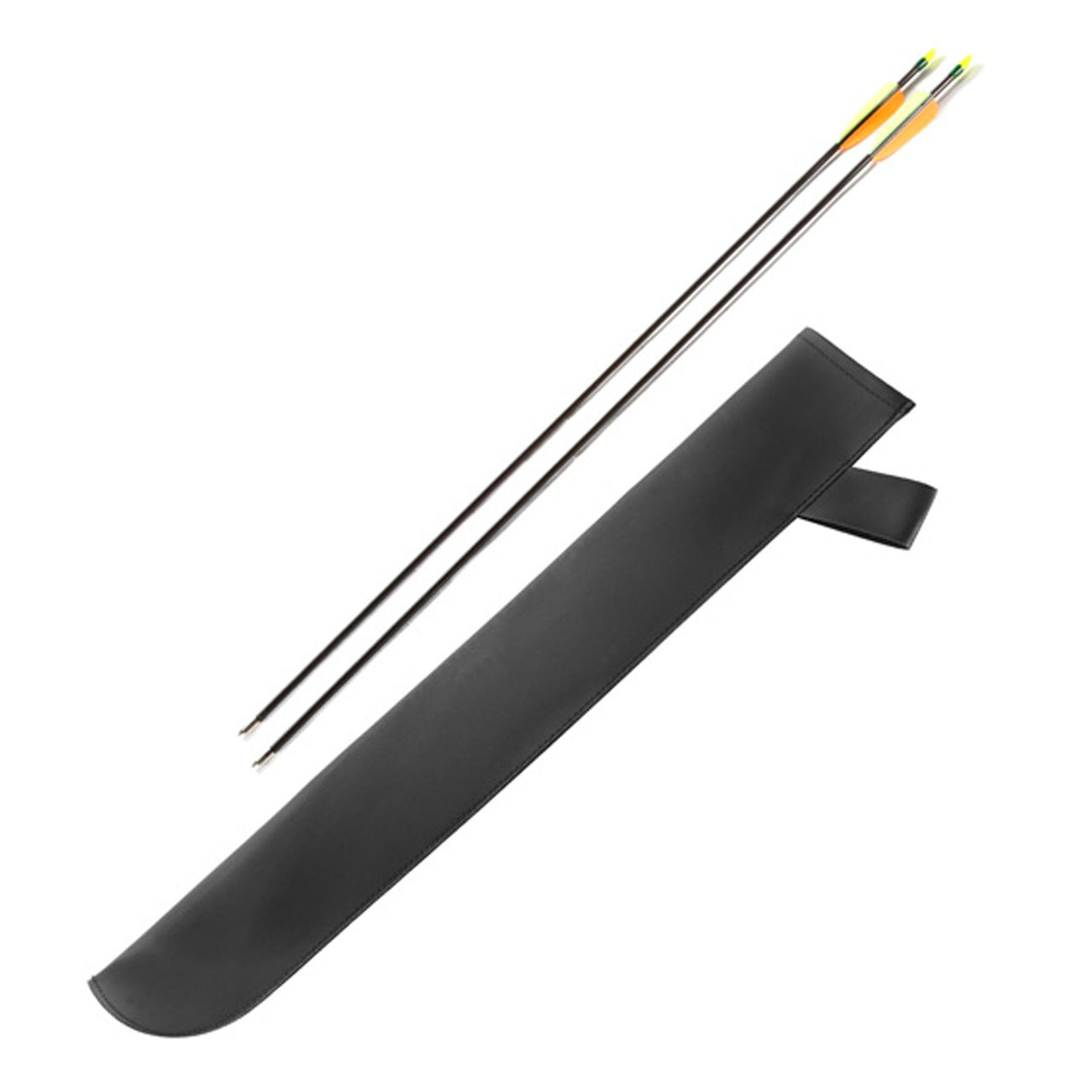 EK Archery Recurve Langbogen Set 30-35 lbs inkl. Zubehör für Links- und Rechtshänder schwarz Bild 2