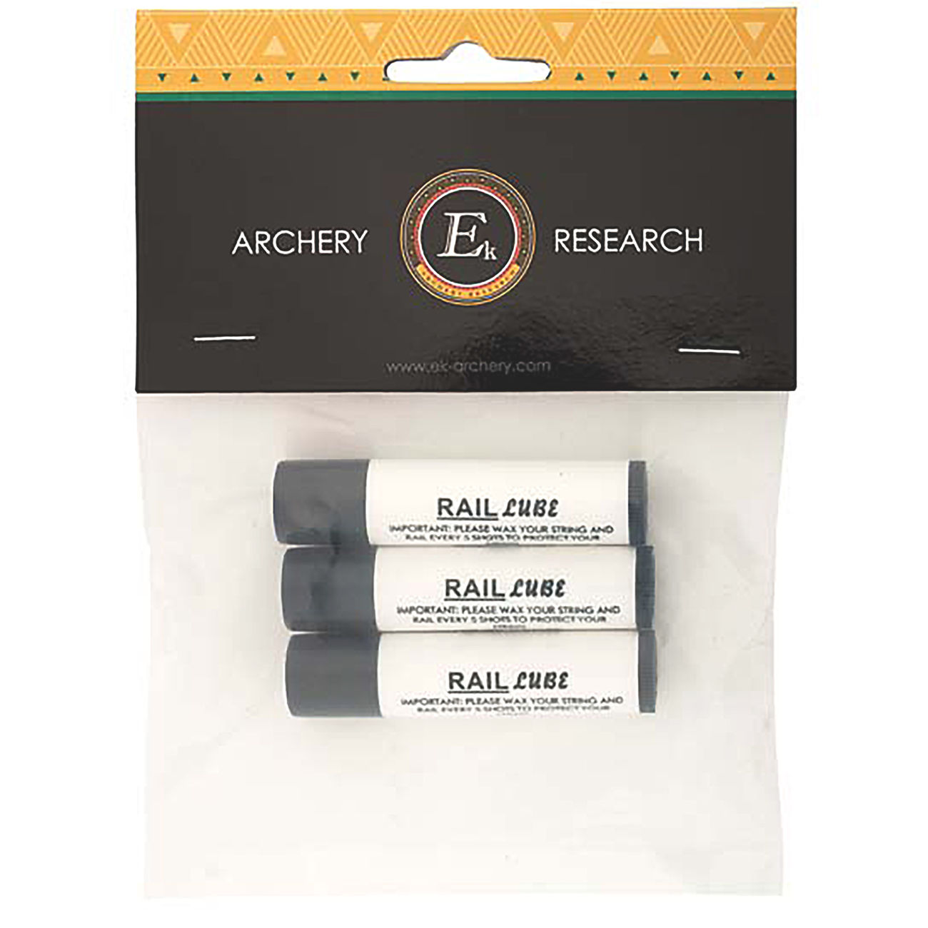 EK Archery Sehnenwachs in der Tube 3er Set je 0,15oz/4,25g Bild 1