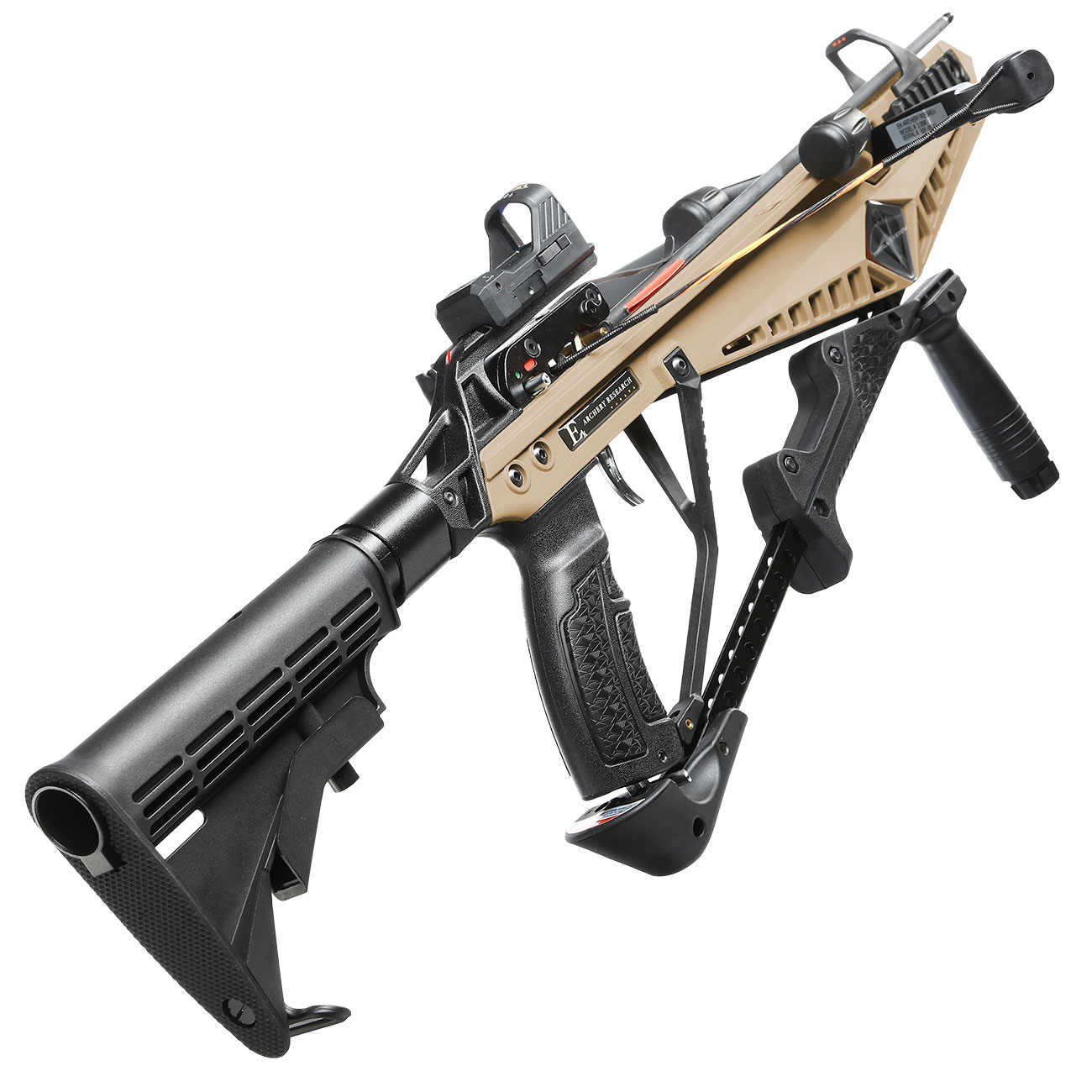 EK Archery Armbrust XBow Cobra R9 RX 130 lbs sand inkl. RedDot und 6 x