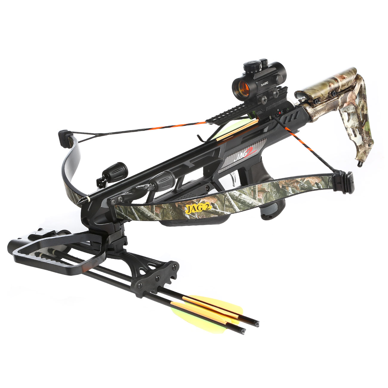EK Archery Recurve Armbrust JAG 2 Pro 175 lbs Komplettset Camo Bild 1