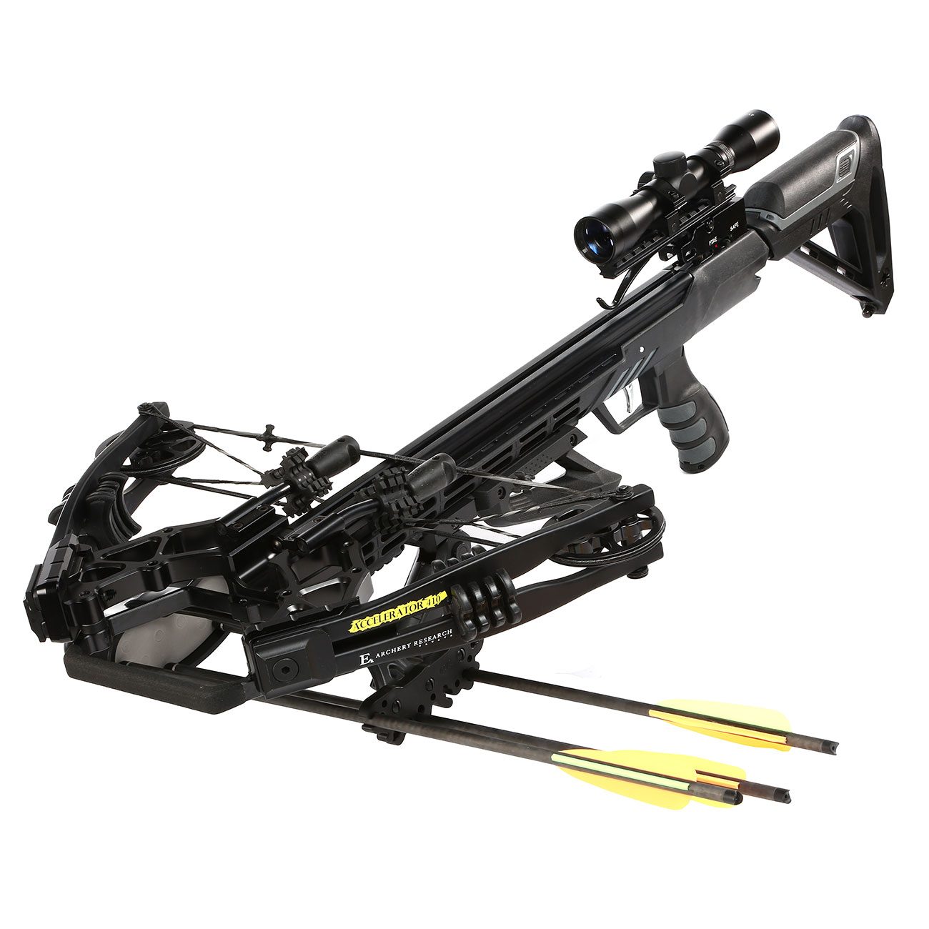 EK Archery Compound Armbrust Accelerator 410+ 185 lbs Komplettset schwarz Bild 1