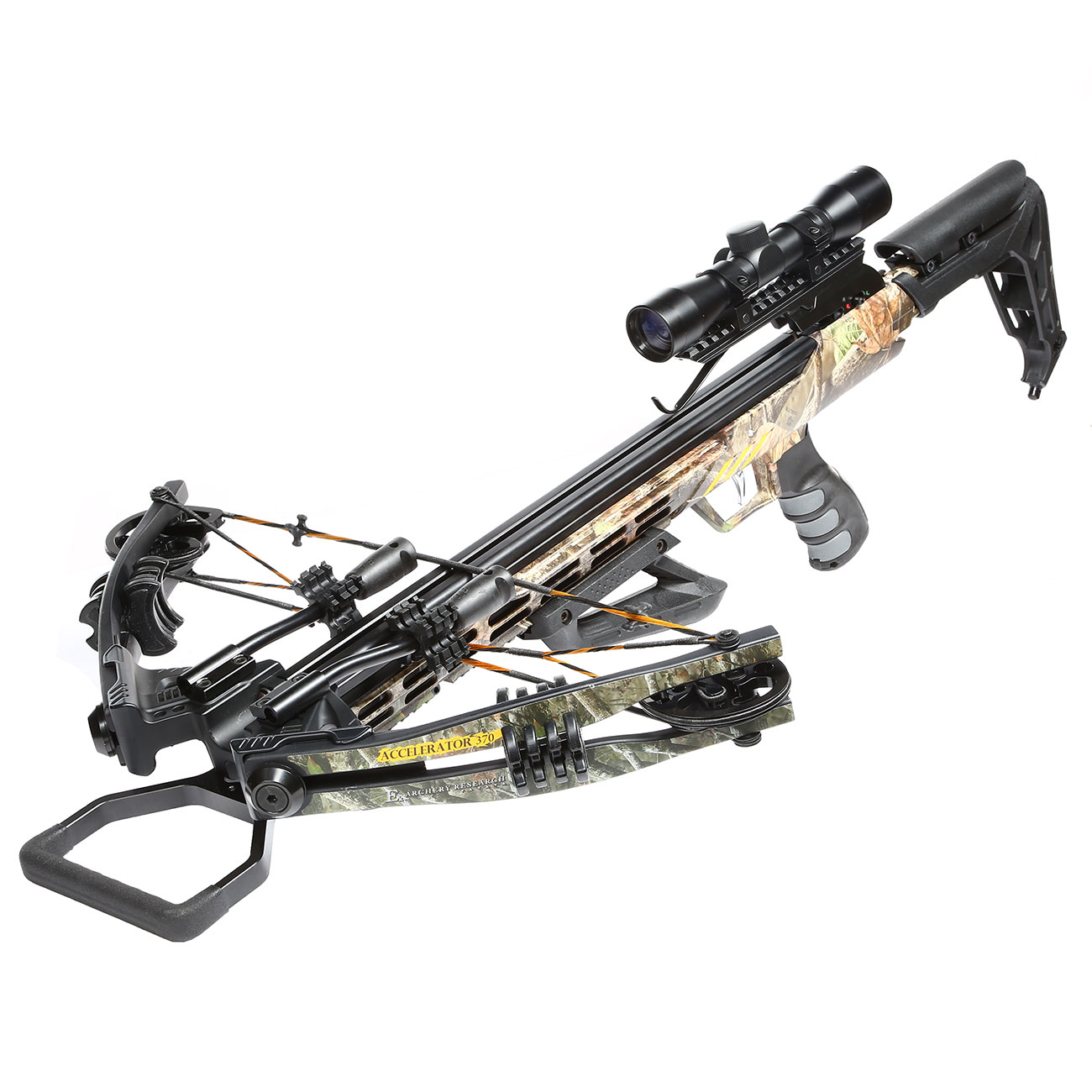 EK Archery Compound Armbrust Accelerator 370+ 185 lbs Komplettset Camo Bild 1