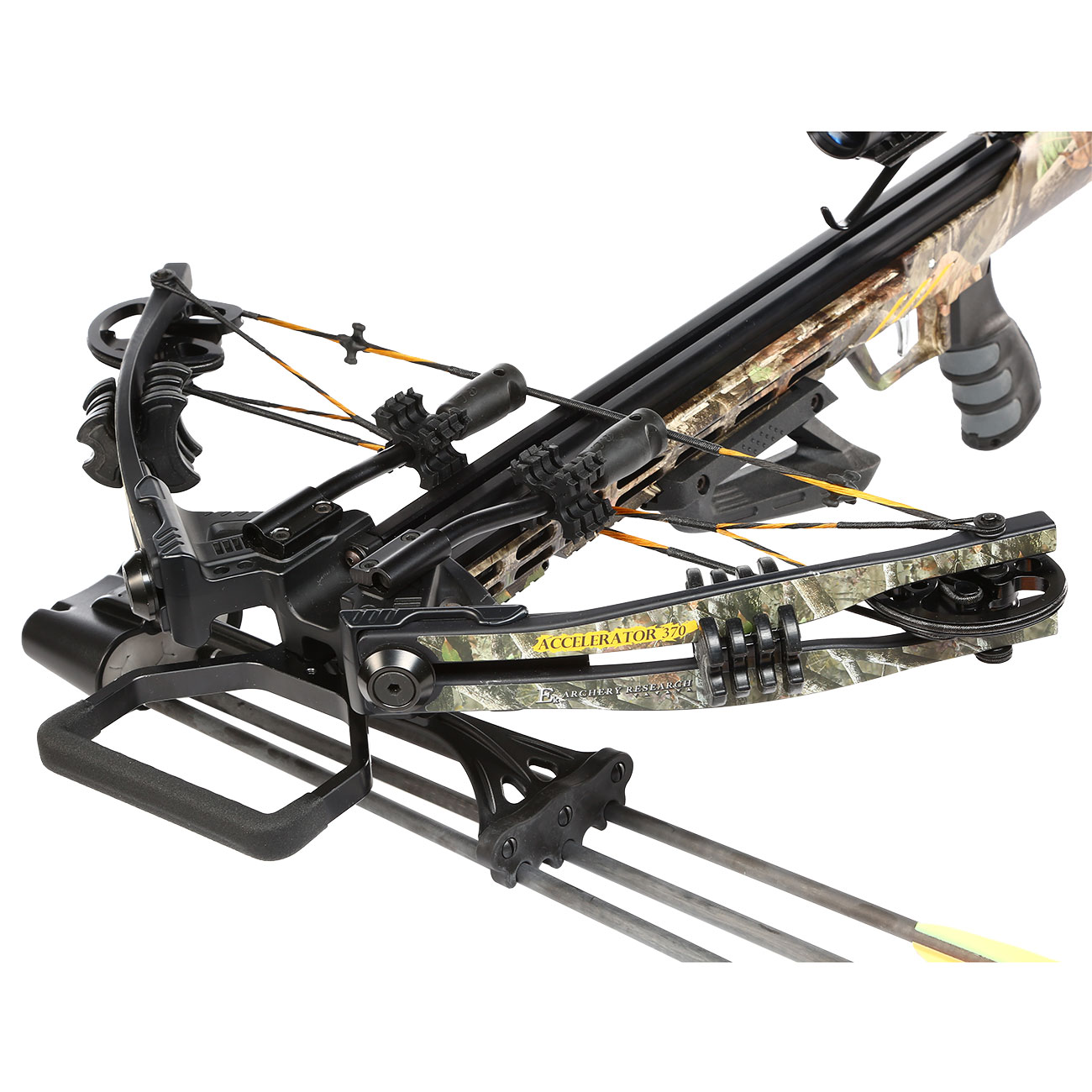 EK Archery Compound Armbrust Accelerator 370+ 185 lbs Komplettset Camo Bild 1
