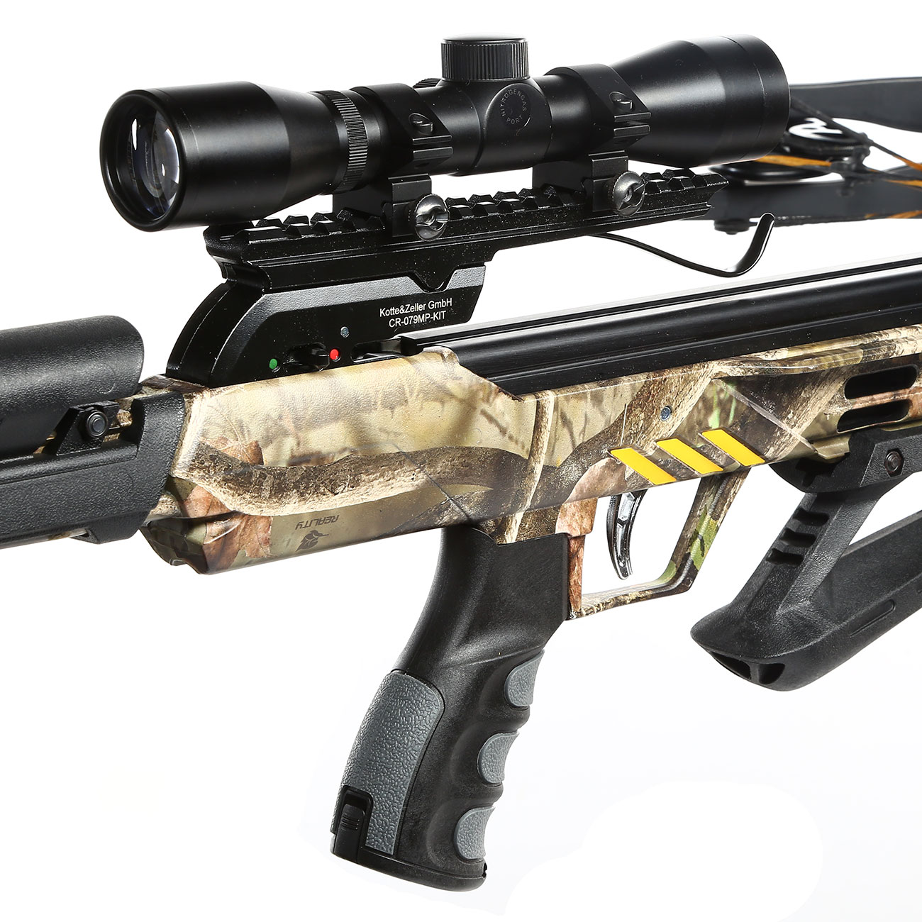 EK Archery Compound Armbrust Accelerator 370+ 185 lbs Komplettset Camo Bild 1