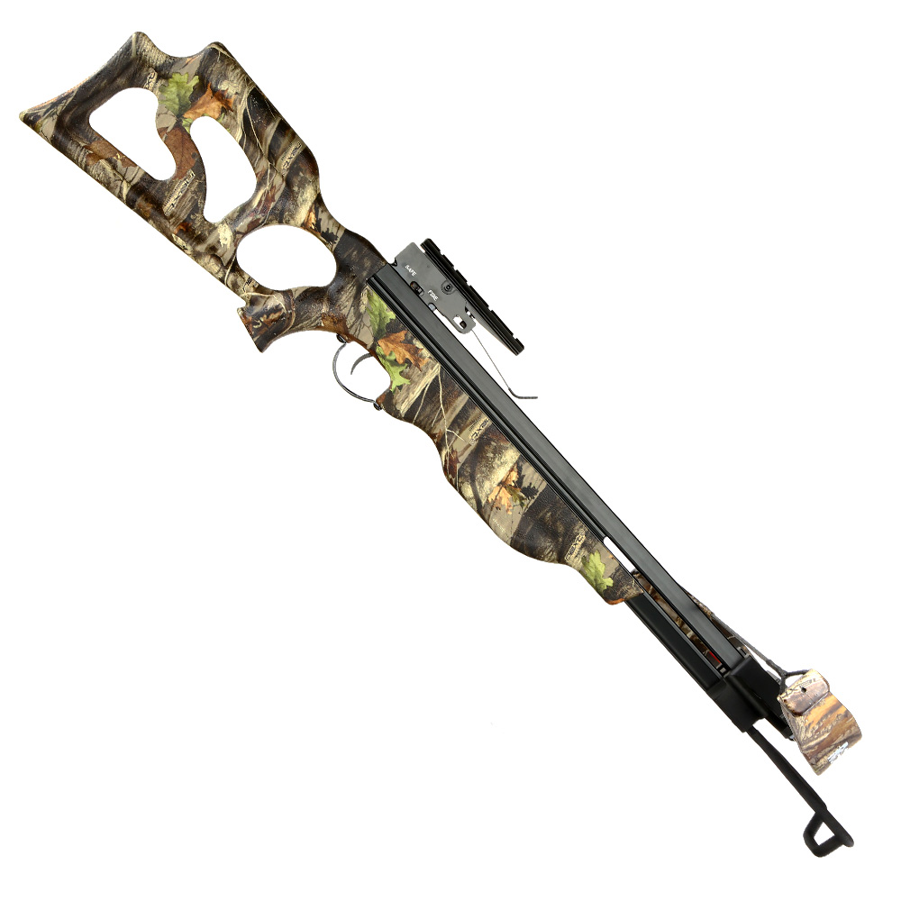 EK Archery Recurve Armbrust Desert Hawk 225 lbs Set mit Pfeile Laubtarn-Camo Bild 3