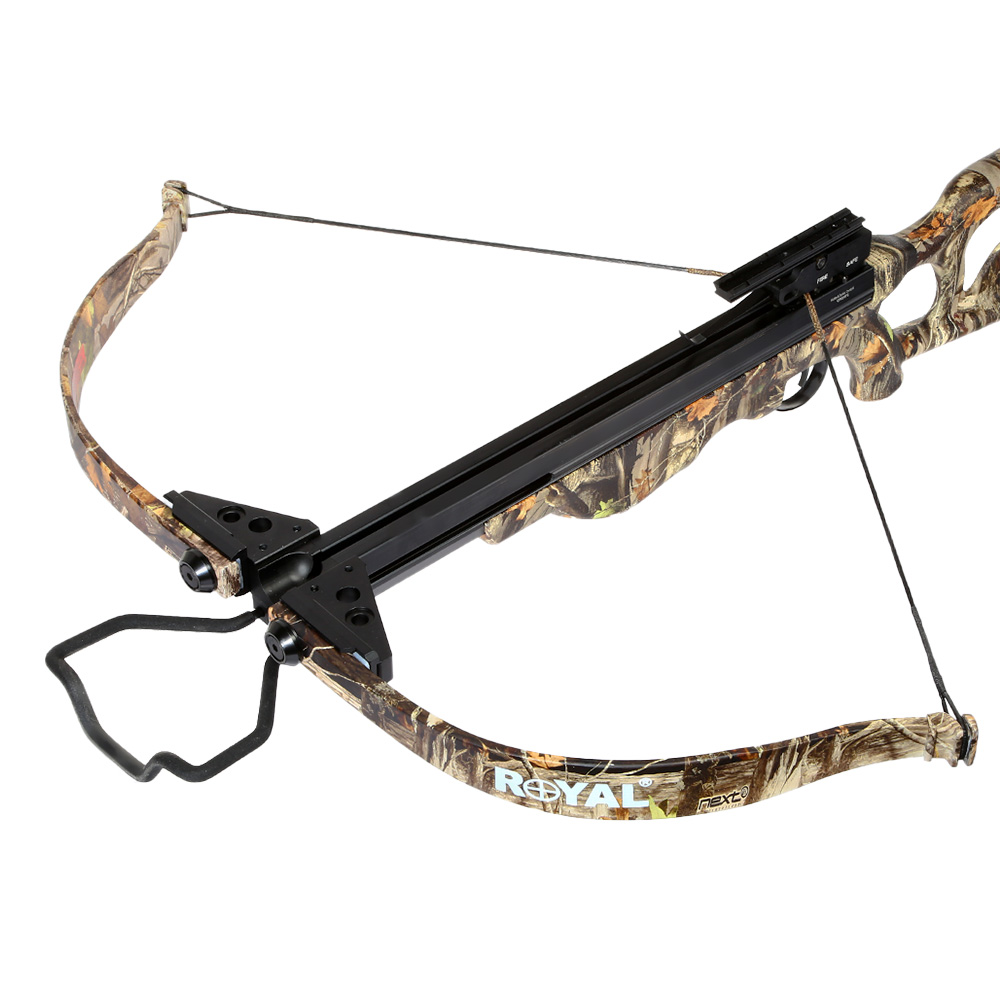 EK Archery Recurve Armbrust Desert Hawk 225 lbs Set mit Pfeile Laubtarn-Camo Bild 4