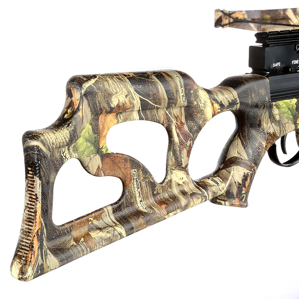 EK Archery Recurve Armbrust Desert Hawk 225 lbs Set mit Pfeile Laubtarn-Camo Bild 6
