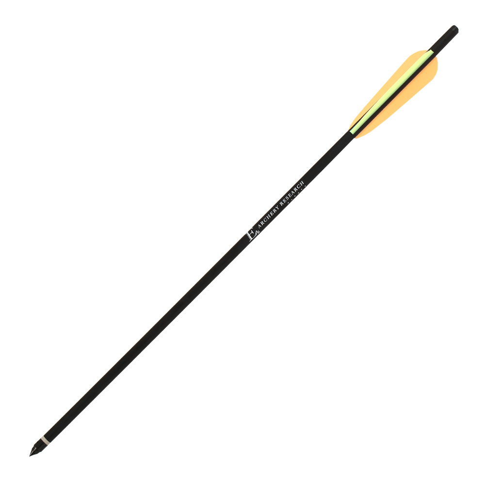 EK Archery Armbrust Pfeil 20'' Aluminium Komplettpfeil schwarz 1 Stück