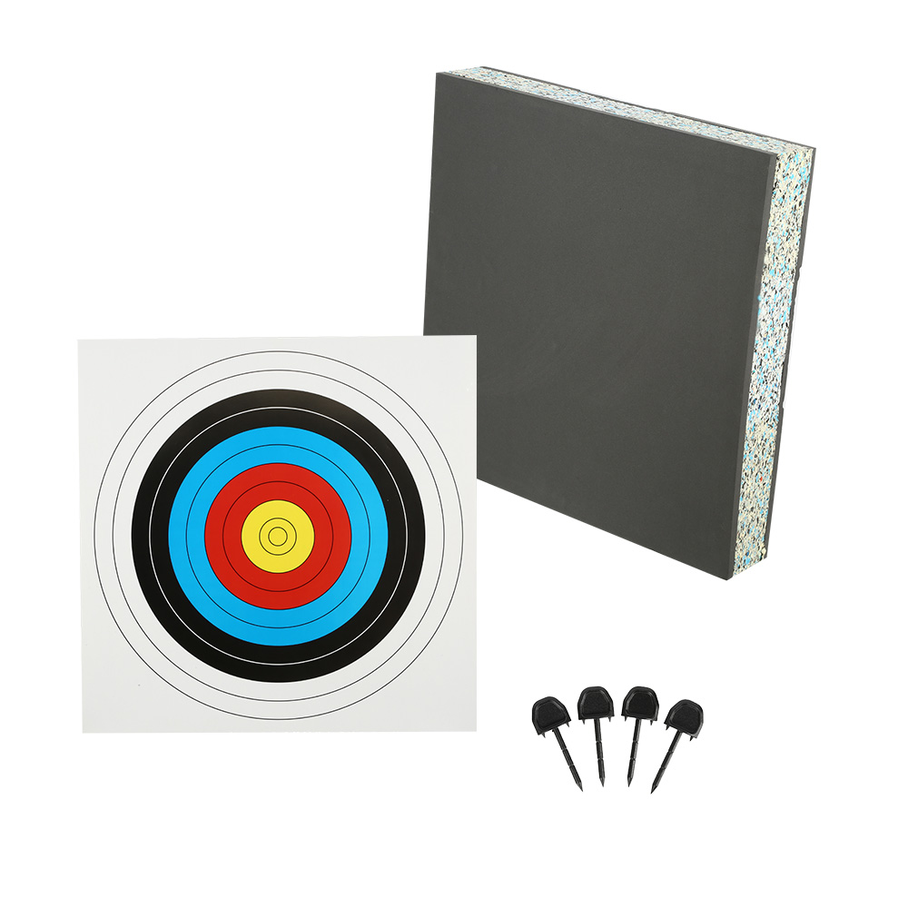 EK Archery Schaumstoff Ziel 60x60x10 cm inkl. Stnder, Zielscheibe, Pins - bis 35 lbs Bild 4