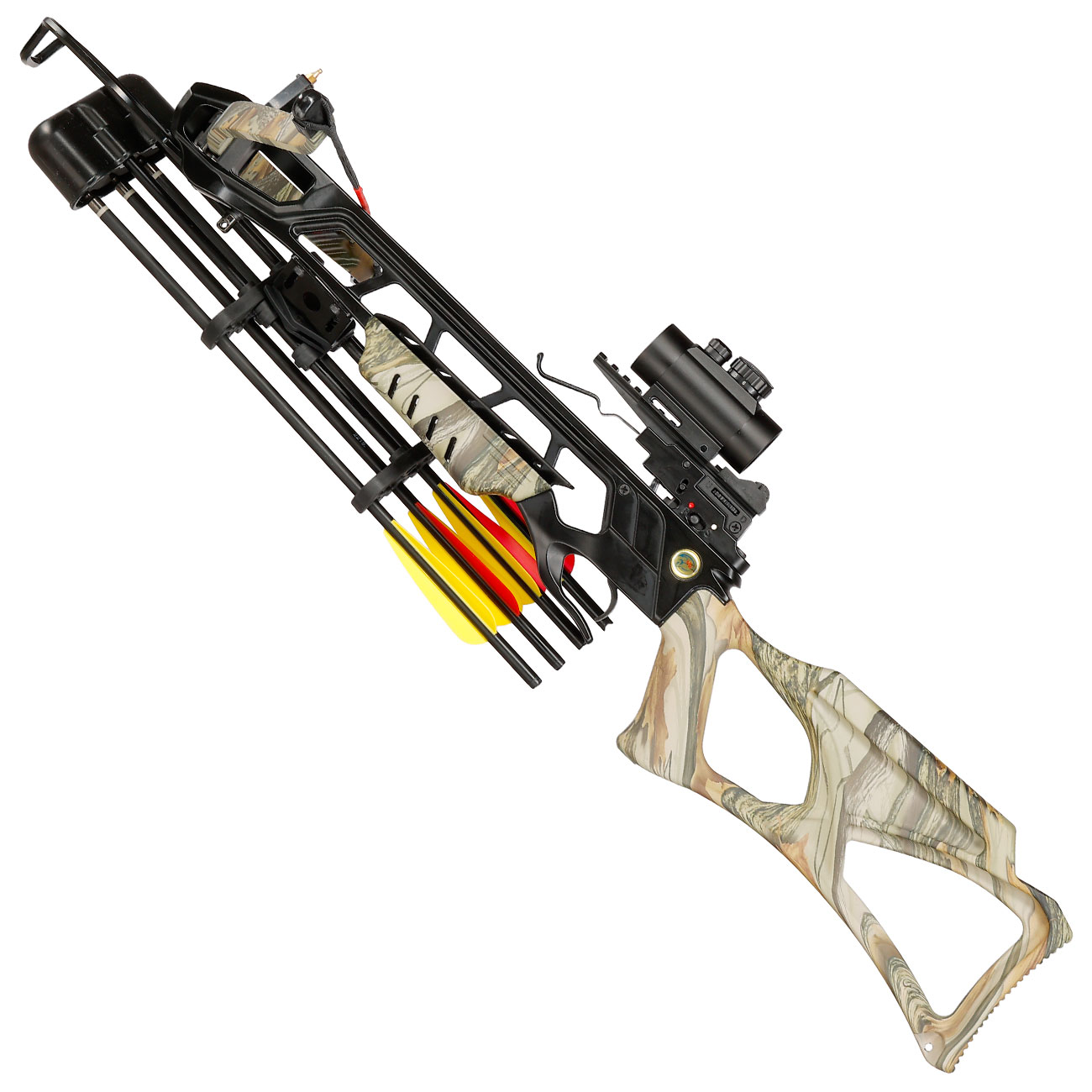 Man Kung Compound Armbrust Fighter XB86 185 lbs Komplettset camo Bild 1