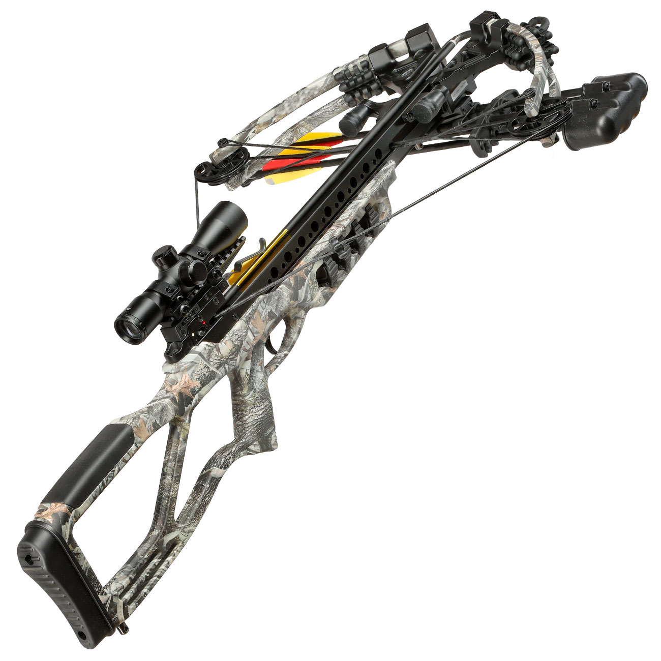 Man Kung Compound Armbrust Fighter XB86 185 lbs Komplettset camo Bild 3