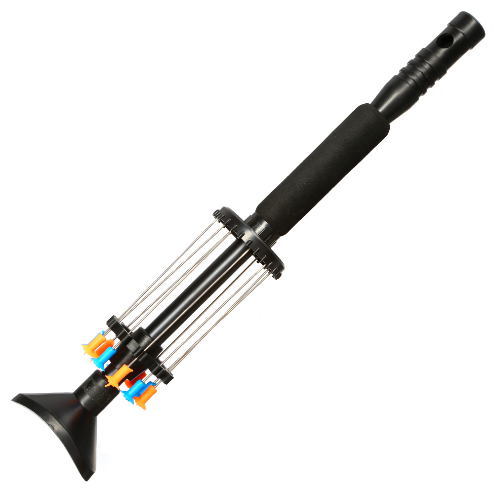 JS-Archery JX Blasrohr Set Silenter 12 Zoll / 30,5cm Kaliber .40 inkl. 10 Nadelpfeile schwarz Bild 3