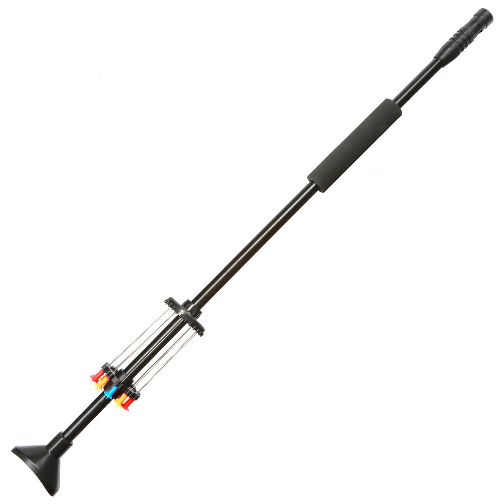 JS-Archery JX Blasrohr Set Silenter 24 Zoll / 61,5cm Kaliber .40 inkl. 10 Nadelpfeile schwarz Bild 3