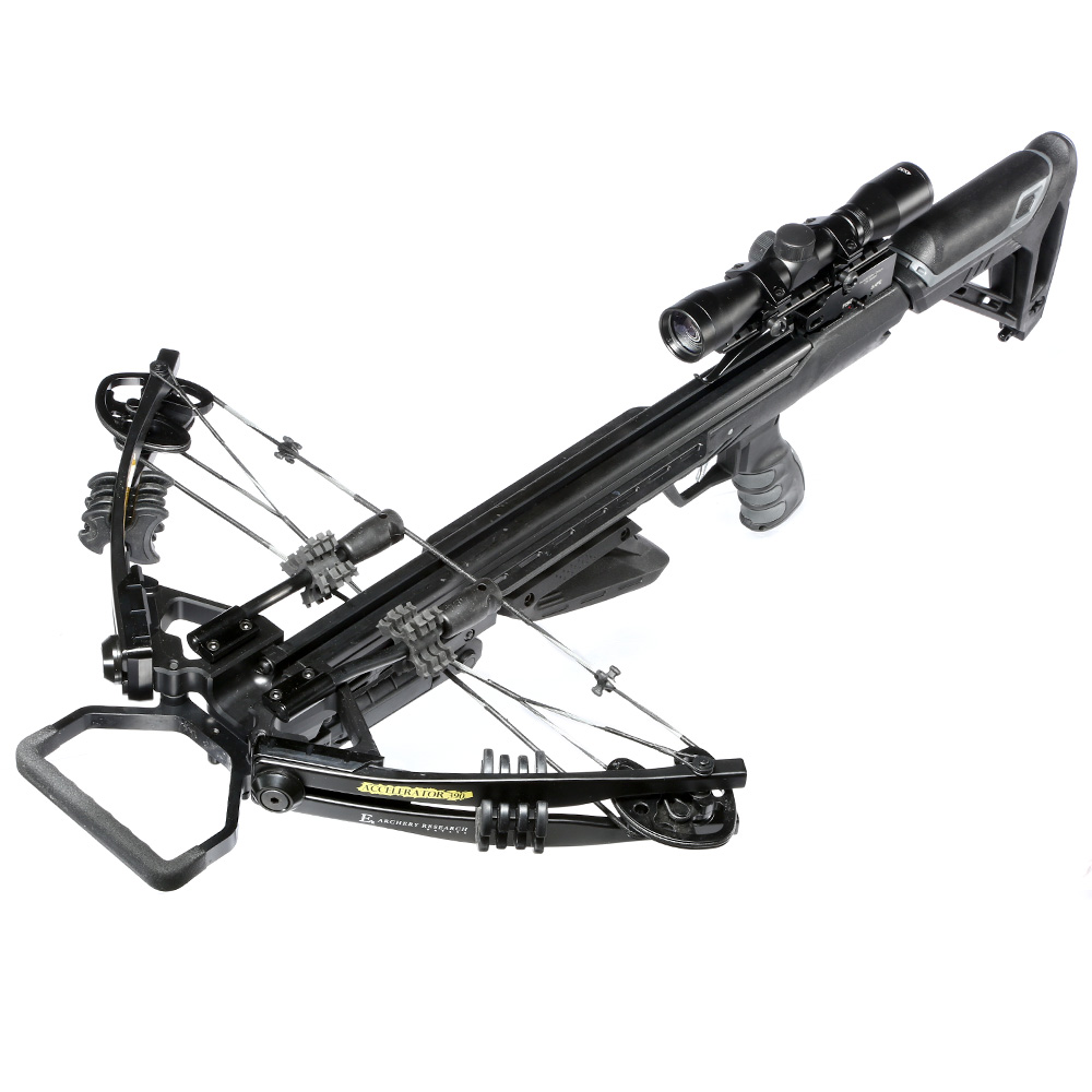 EK Archery Compound Armbrust Accelerator 390+ 185 lbs Komplettset schwarz Bild 2