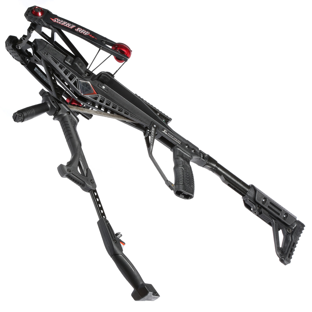EK Archery Compound Armbrust Siege 150 lbs / 300 fps mit Cobra System Komplettset schwarz Bild 1