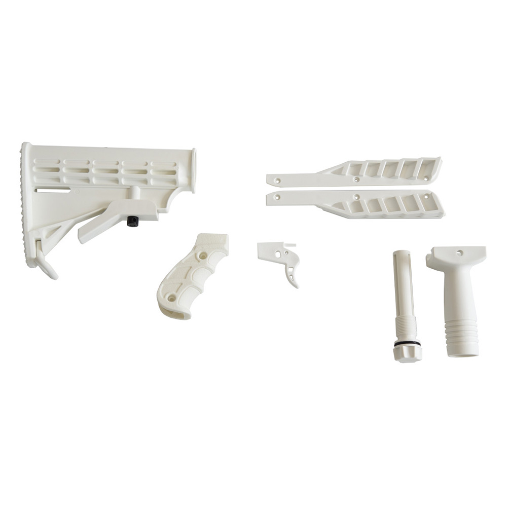 Steambow Customizing Kit fr AR-6 Stinger II wei Schultersttze, Griffschalen, Abzug...