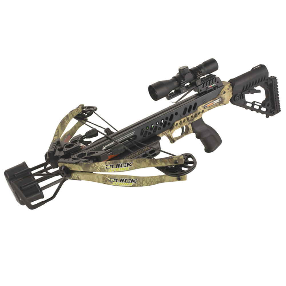 Hori-Zone Compound Armbrust Quick Strike 185 lbs Komplettset camo inkl. 4x32 Zielfernrohr