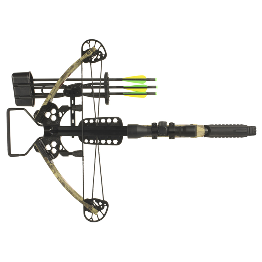 Hori-Zone Compound Armbrust Quick Strike 185 lbs Komplettset camo inkl. 4x32 Zielfernrohr Bild 1