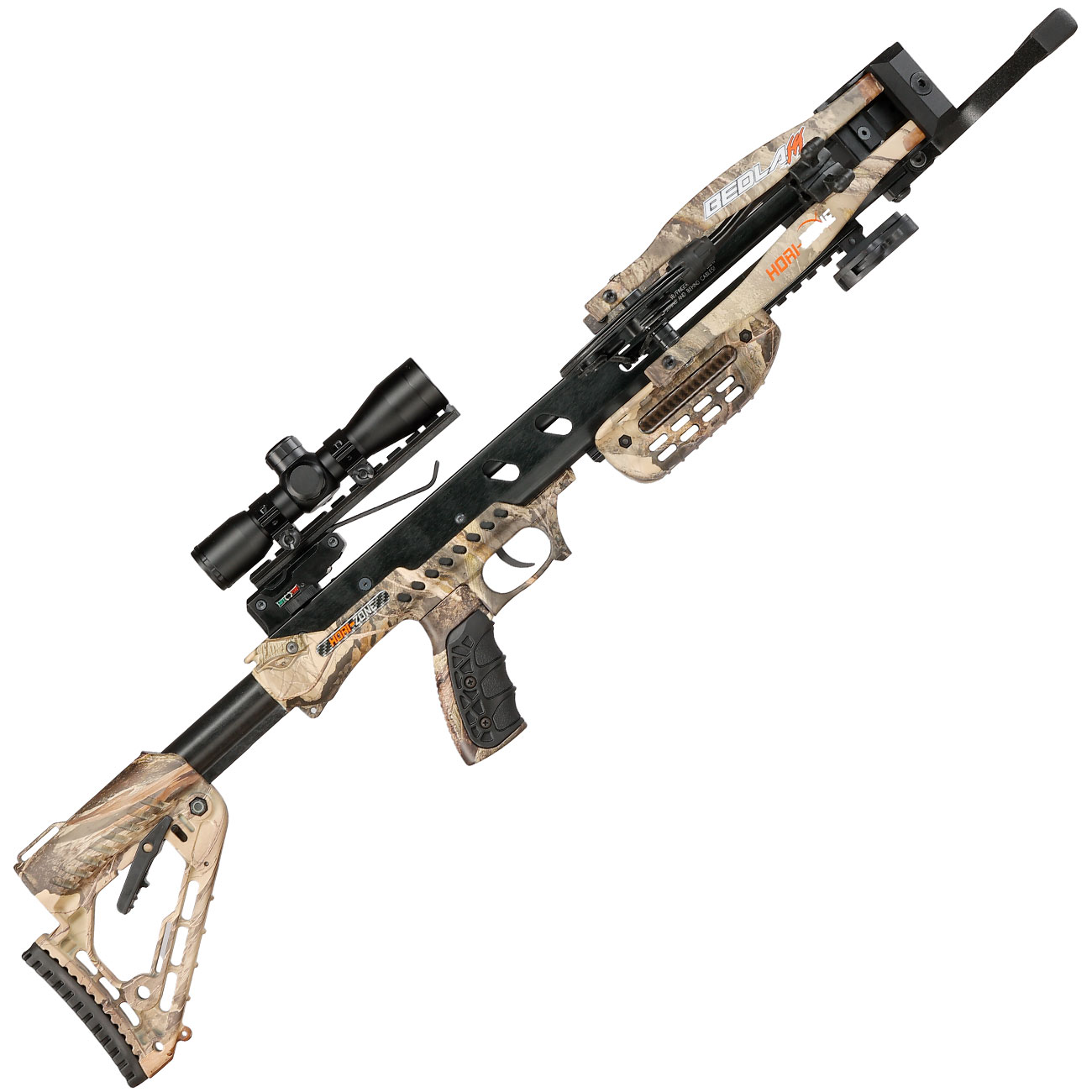 Hori-Zone Compound Armbrust Bedlam 215 lbs Komplettset camo inkl. 4x32 Zielfernrohr Bild 2