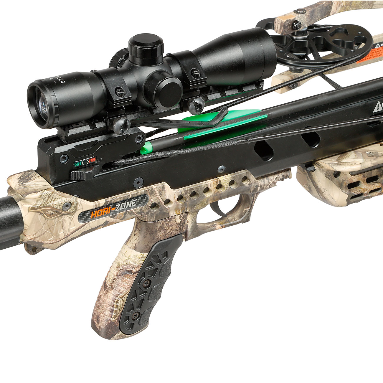 Hori-Zone Compound Armbrust Bedlam 215 lbs Komplettset camo inkl. 4x32 Zielfernrohr Bild 6