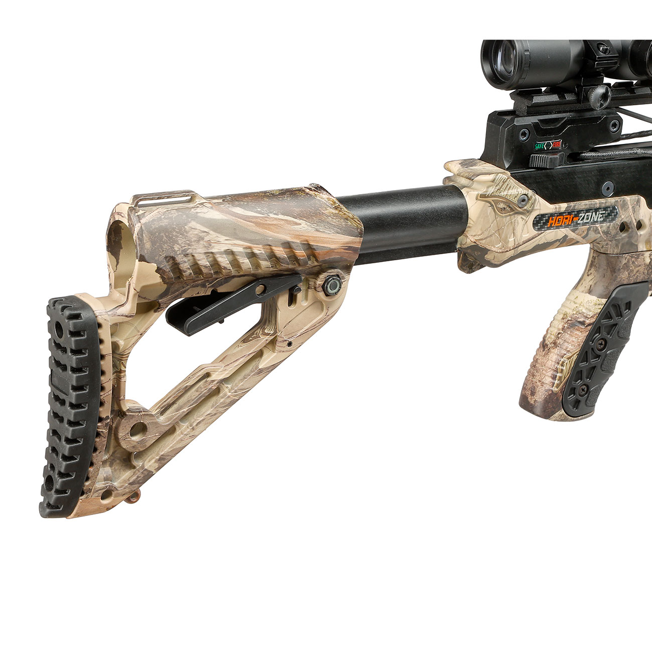 Hori-Zone Compound Armbrust Bedlam 215 lbs Komplettset camo inkl. 4x32 Zielfernrohr Bild 7