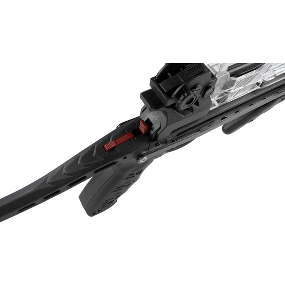 Hori-Zone Pistolenarmbrust Redback XR mit Magazin 80lbs schwarz inkl. 5 Pfeile, Sehnenwachs und Frontgriff Bild 1
