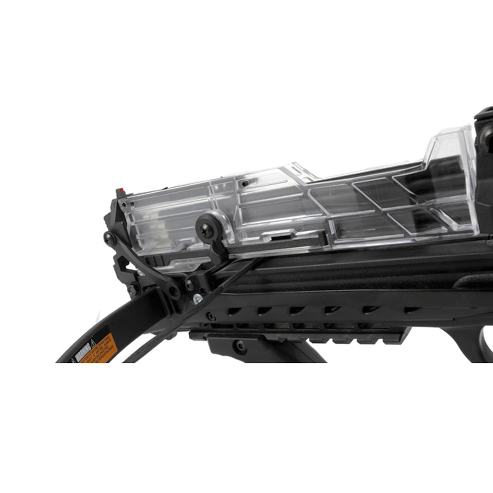 Hori-Zone Pistolenarmbrust Redback XR mit Magazin 80lbs schwarz inkl. 5 Pfeile, Sehnenwachs und Frontgriff Bild 4