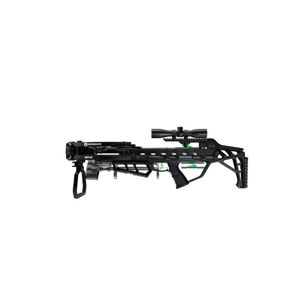 Center Point Compound Armbrust Wrath 430 200 lbs Komplettset schwarz inkl. ZF und Spannkurbel Bild 1