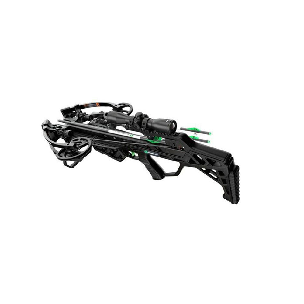 Center Point Compound Armbrust Wrath 430 200 lbs Komplettset schwarz inkl. ZF und Spannkurbel Bild 1