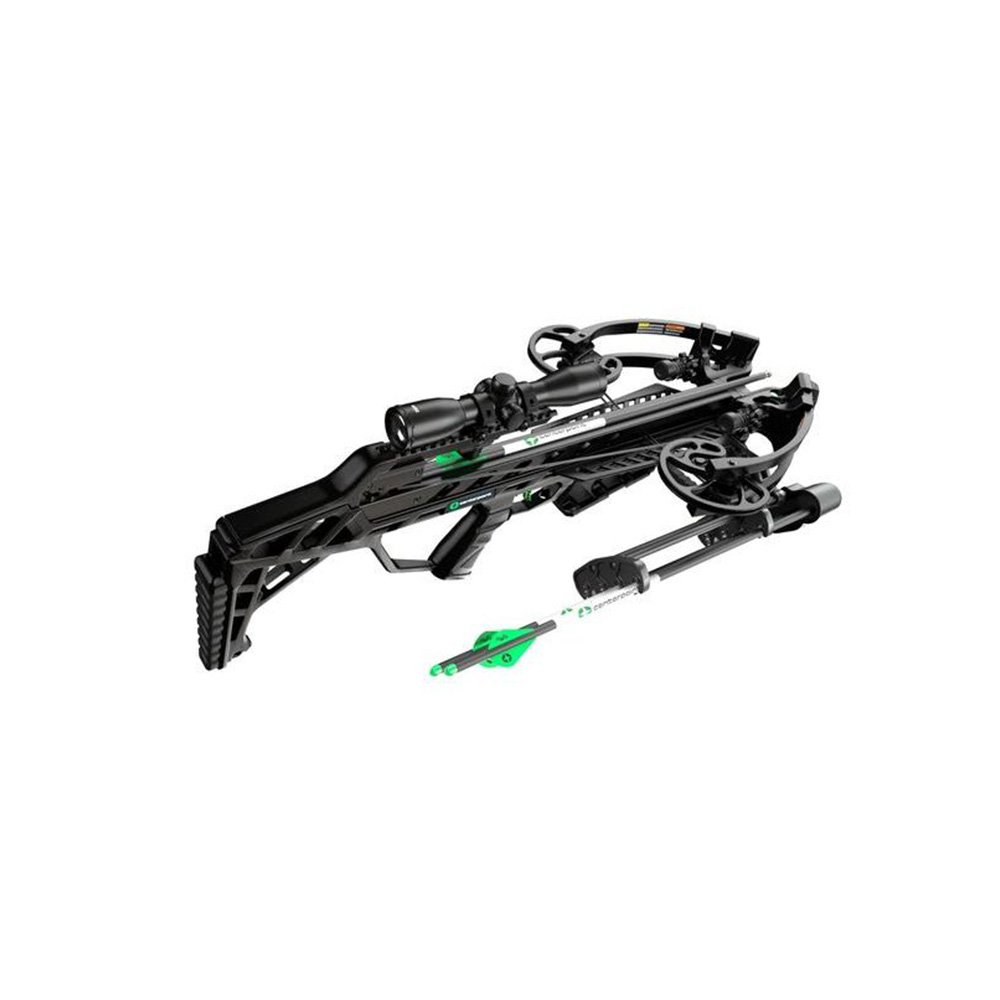 Center Point Compound Armbrust Wrath 430 200 lbs Komplettset schwarz inkl. ZF und Spannkurbel Bild 1