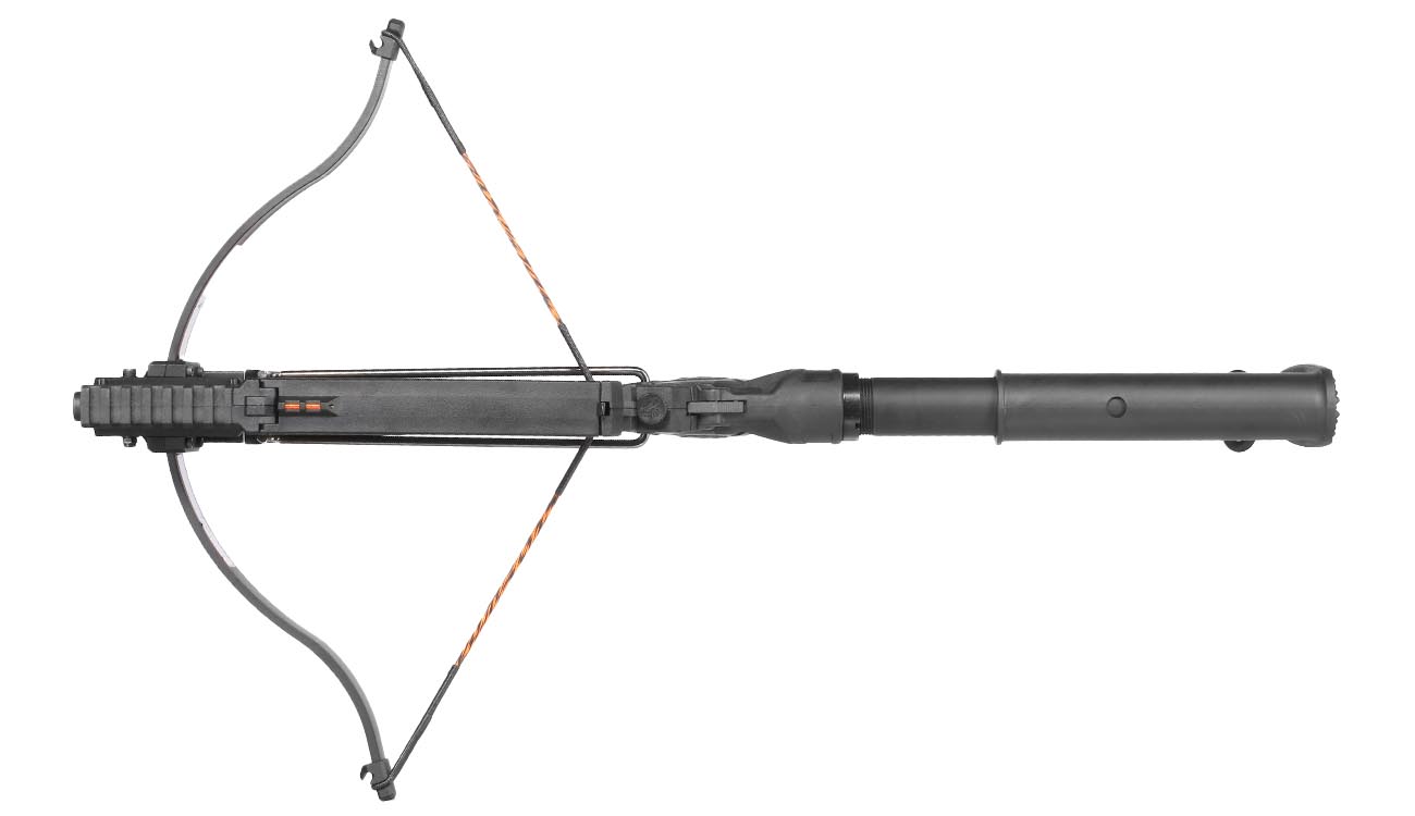 Steambow Repetierarmbrust AR-6 Stinger II Tactical Version 2023 mit Magazin 55 lbs schwarz inkl. 6 Pfeile Bild 7