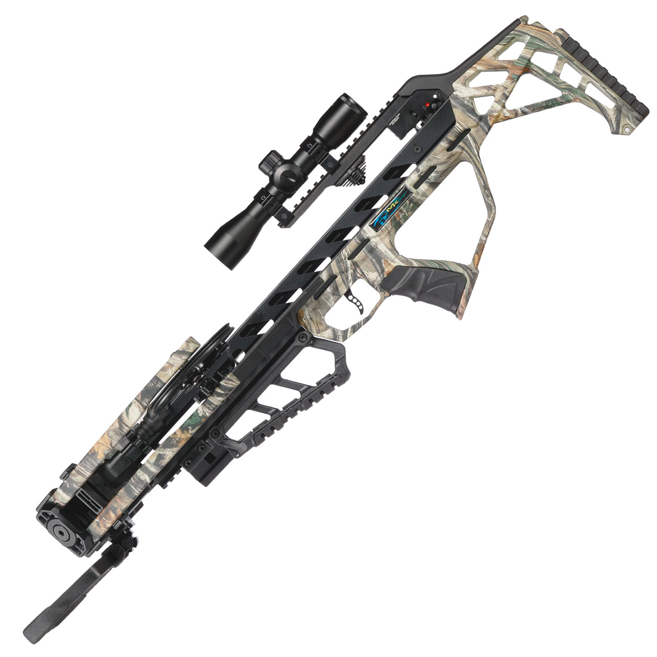 Man Kung Compound Armbrust Chester XB65 Bullpup Reverse-Cam 200 lbs Komplettset Forest Camo Bild 3
