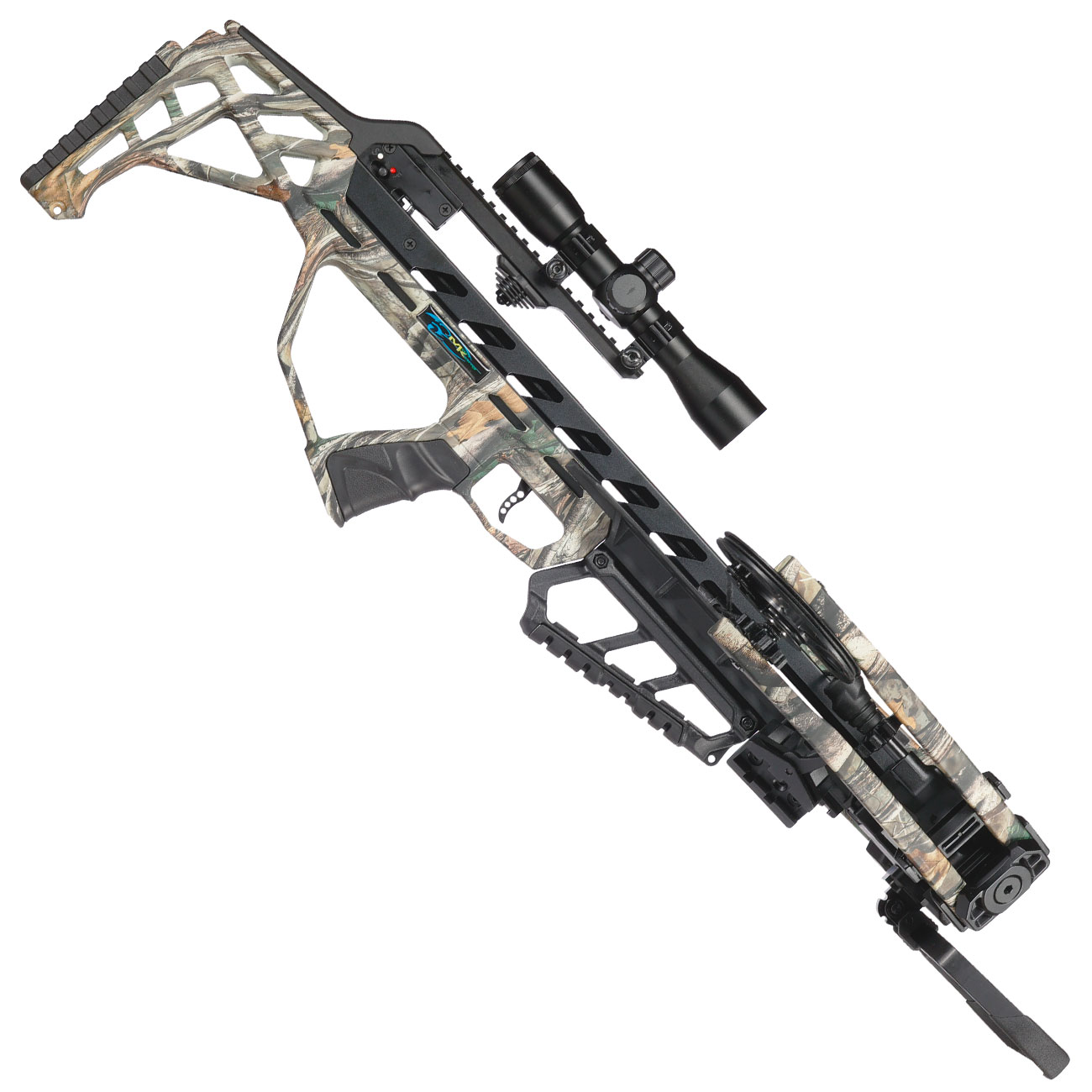 Man Kung Compound Armbrust Chester XB65 Bullpup Reverse-Cam 200 lbs Komplettset Forest Camo Bild 5