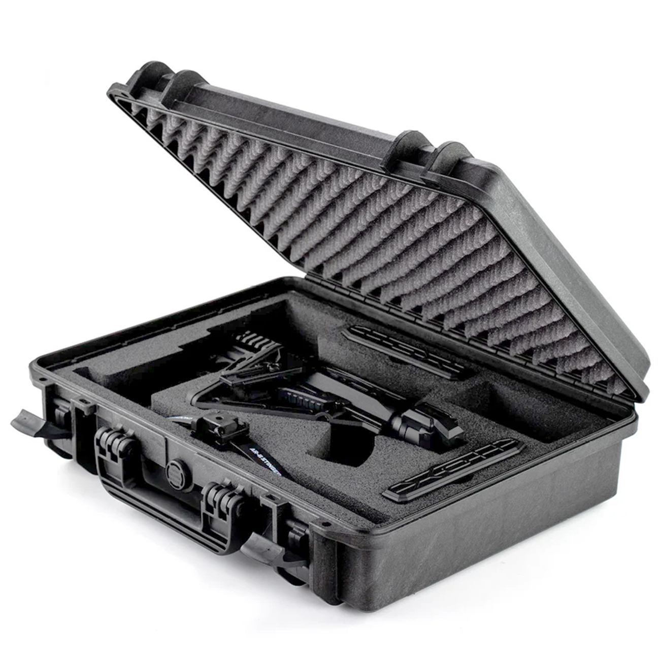 Steambow Repetierarmbrust AR-Series M10 Tactical 75 lbs schwarz Komplettset inkl. Transportkoffer Bild 2