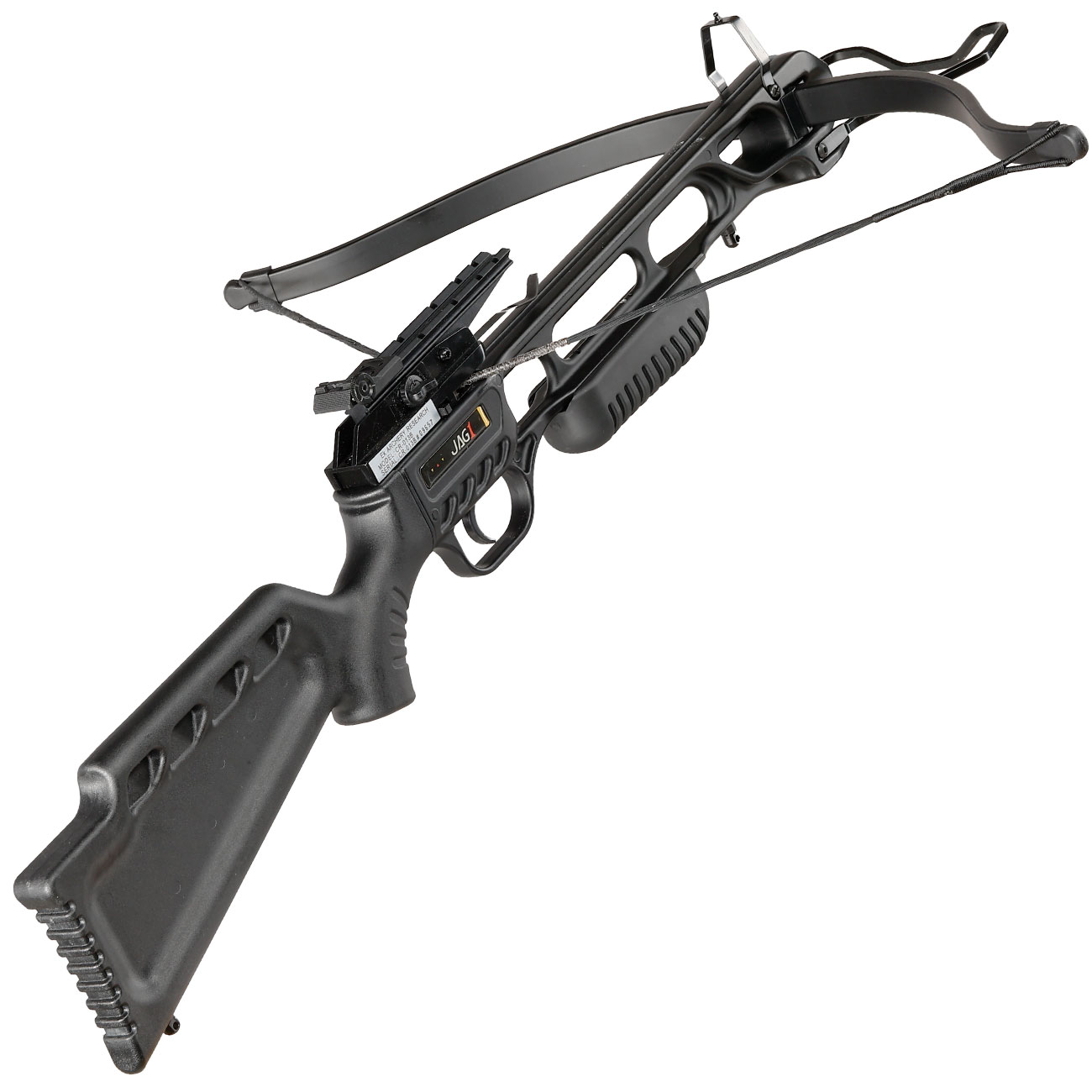 EK Archery Recurve Armbrust Jaguar 175 lbs Simple Set schwarz - B-WARE Bild 4