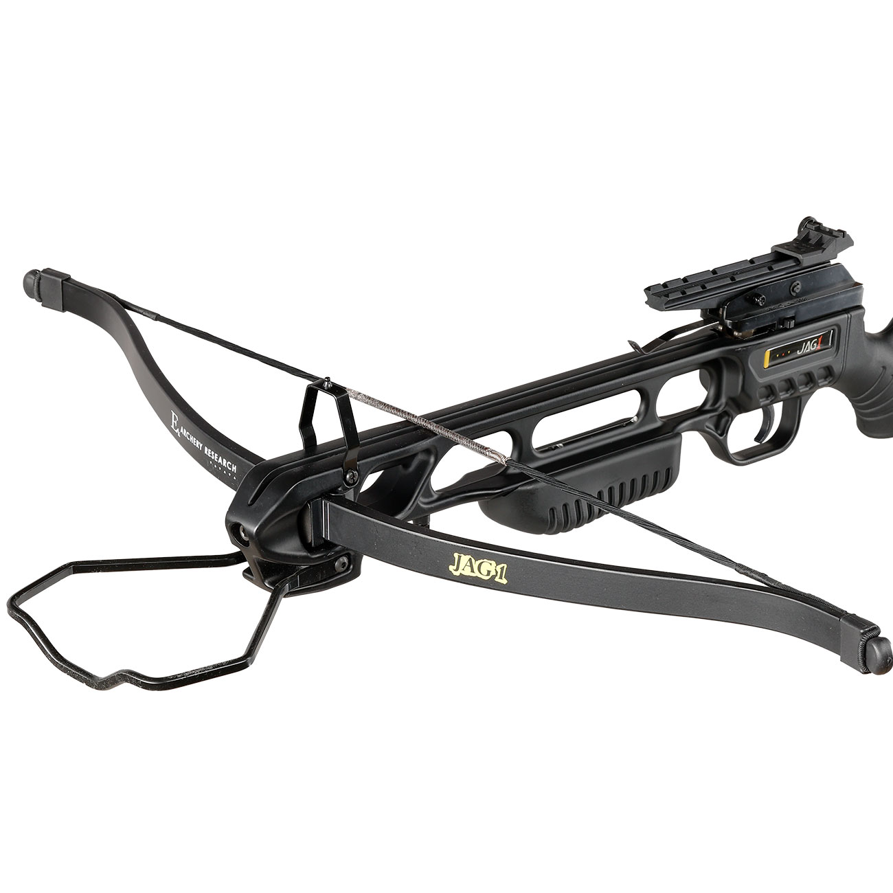 EK Archery Recurve Armbrust Jaguar 175 lbs Simple Set schwarz - B-WARE Bild 6