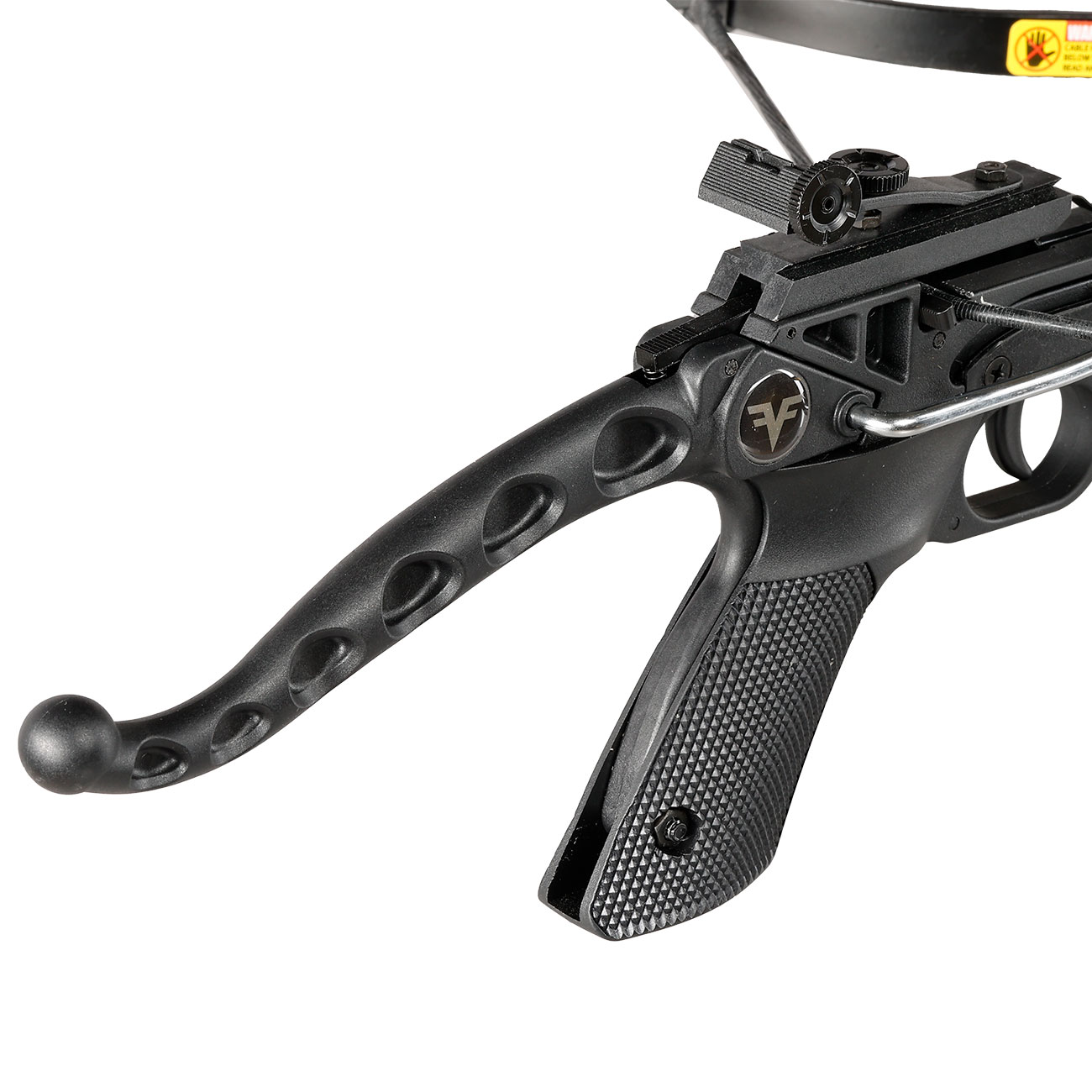 Firefield Pistolenarmbrust The Stinger 80lbs 175 fps schwarz inkl. 3 Bolzen Set Bild 10