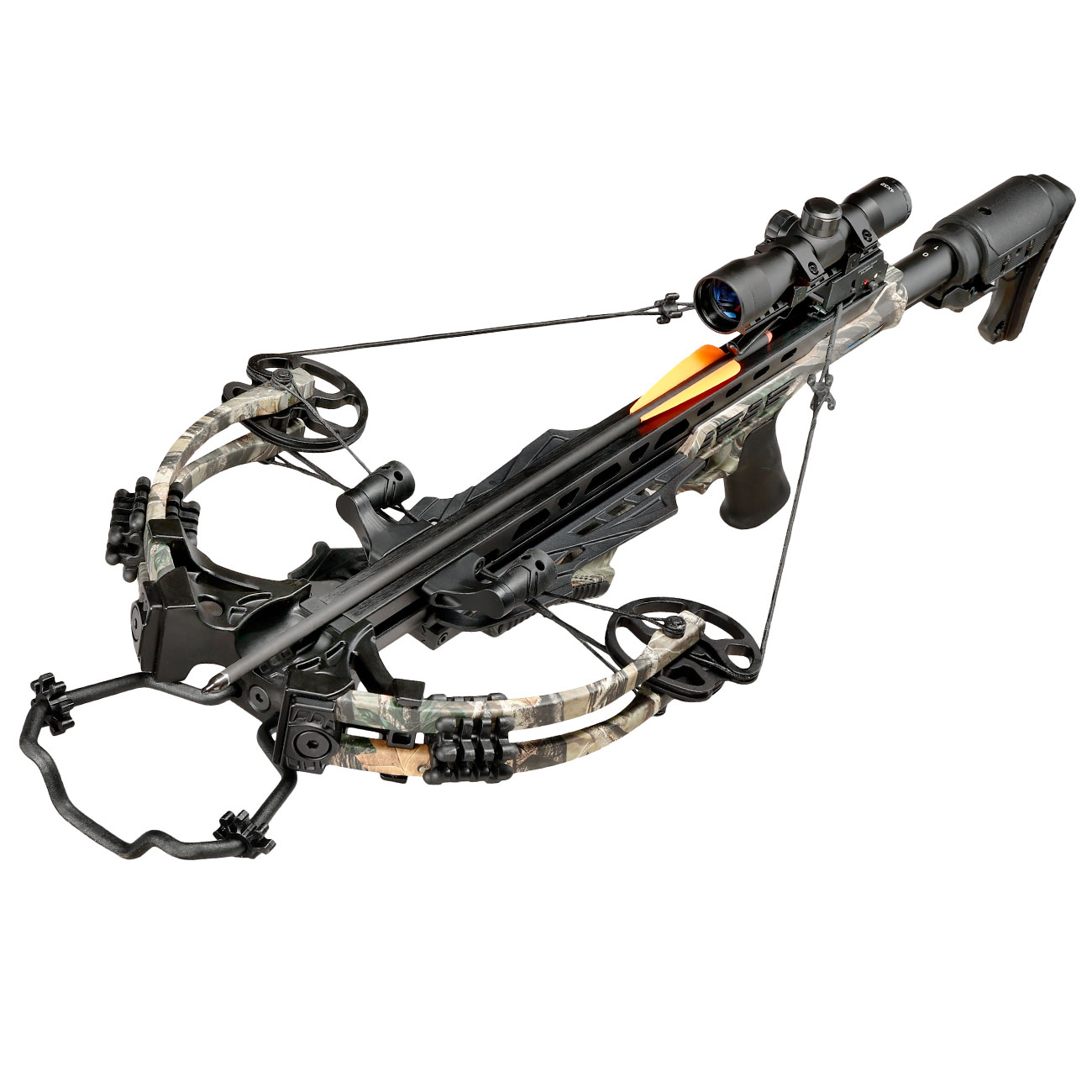 Man Kung Compound Armbrust Kraken XB58 200 lbs Komplettset Forest Camo Bild 1