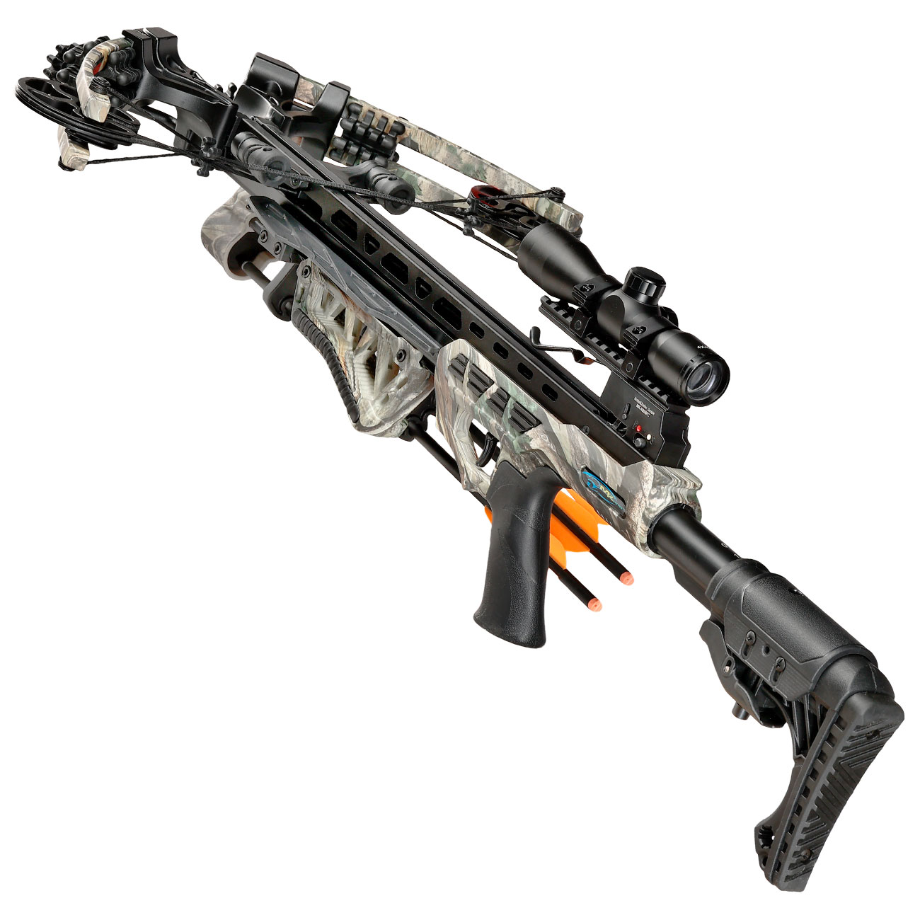 Man Kung Compound Armbrust Kraken XB58 200 lbs Komplettset Forest Camo Bild 11