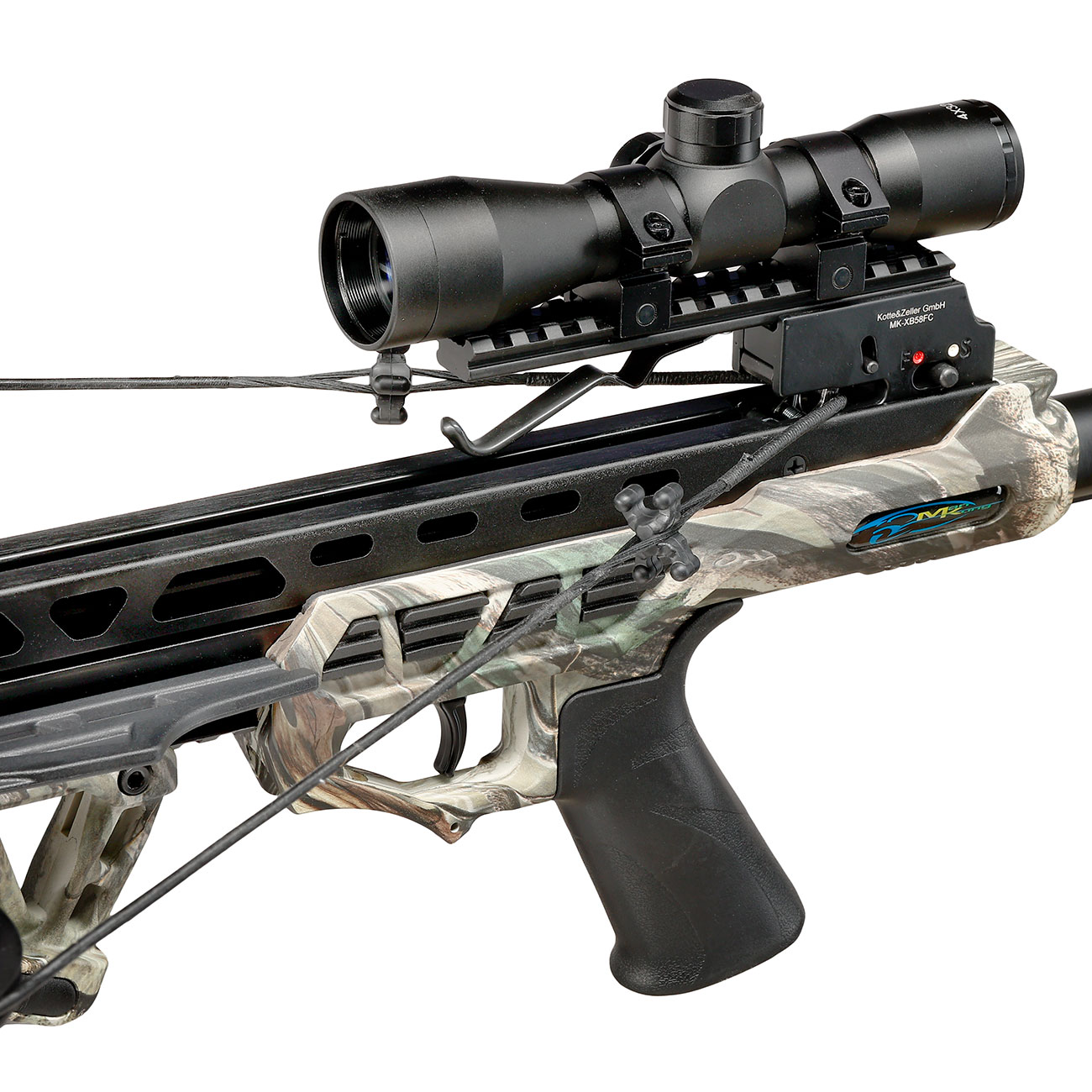 Man Kung Compound Armbrust Kraken XB58 200 lbs Komplettset Forest Camo Bild 9