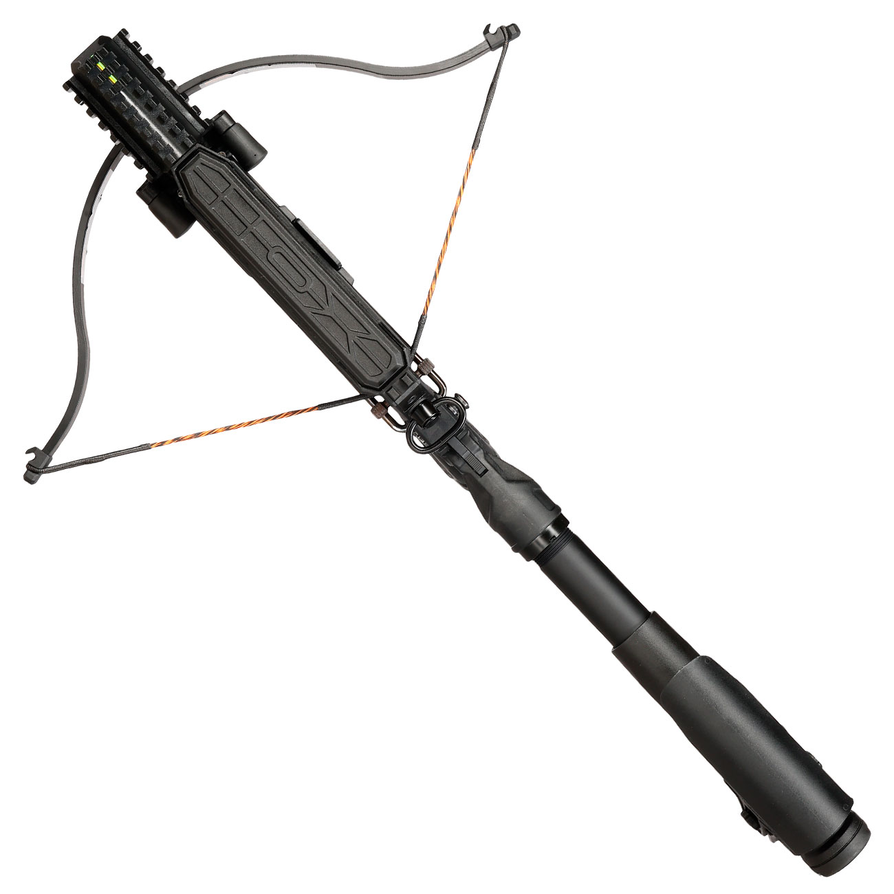 Steambow Repetierarmbrust AR-Series M10 Tactical 75 lbs schwarz inkl. Magazin & bungspfeile Bild 11