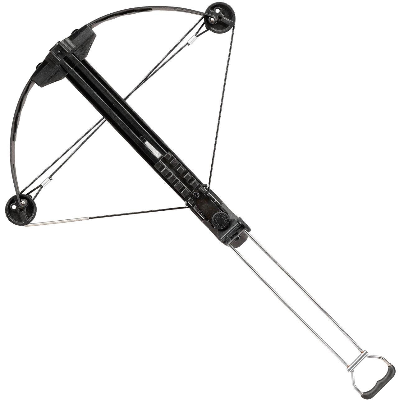 JS-Archery Compound Pistolenarmbrust 50 lbs / 120 fps Set mit 3 Bolzen schwarz Bild 5